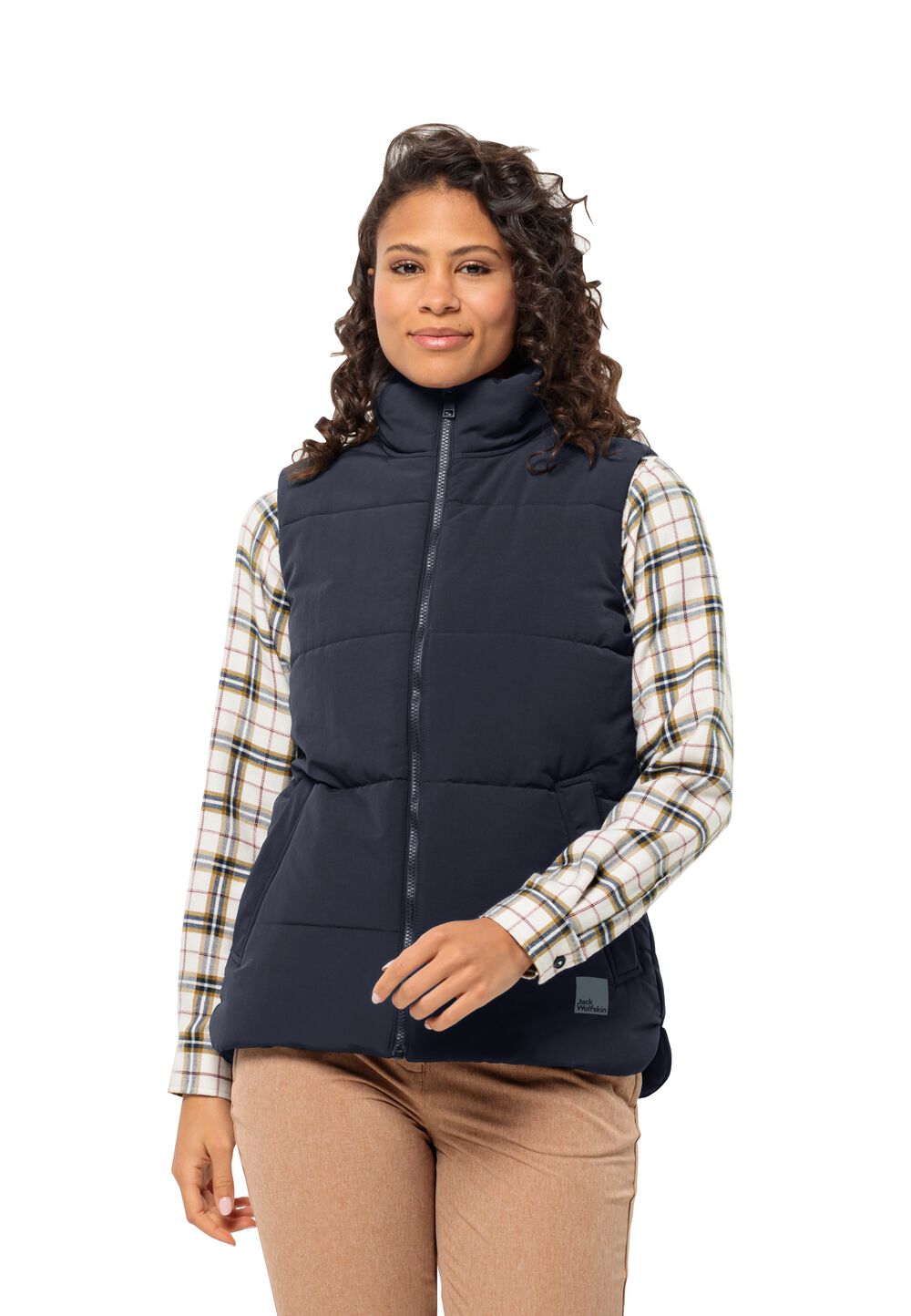 Jack Wolfskin Outdoor-Weste Damen White Frost Vest Women S blau night blue von Jack Wolfskin