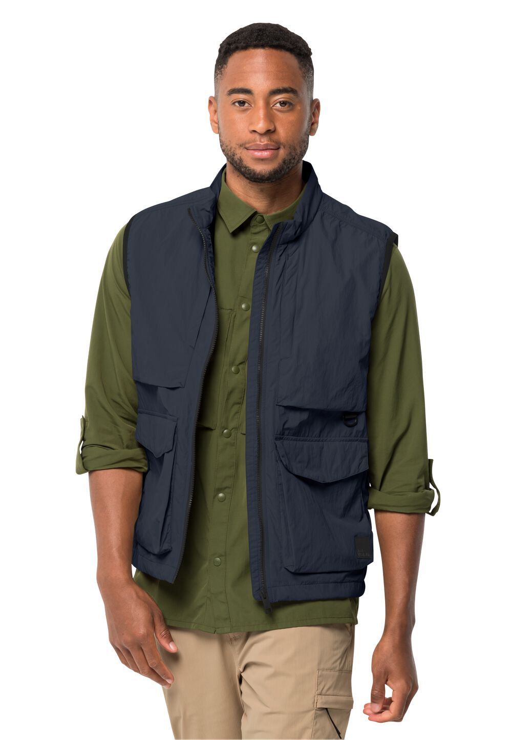 Jack Wolfskin Outdoor-Weste Herren Lightsome Wander Vest Men L blau night blue von Jack Wolfskin