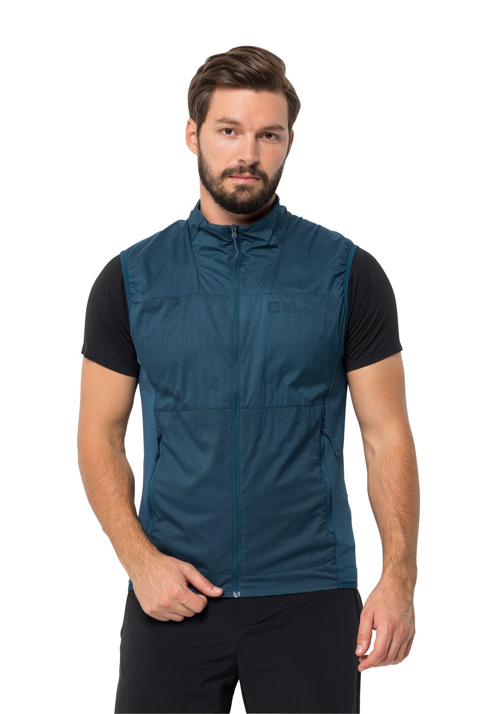 Jack Wolfskin Outdoor-Weste Herren Prelight Alpha Vest Men S dark sea dark sea von Jack Wolfskin