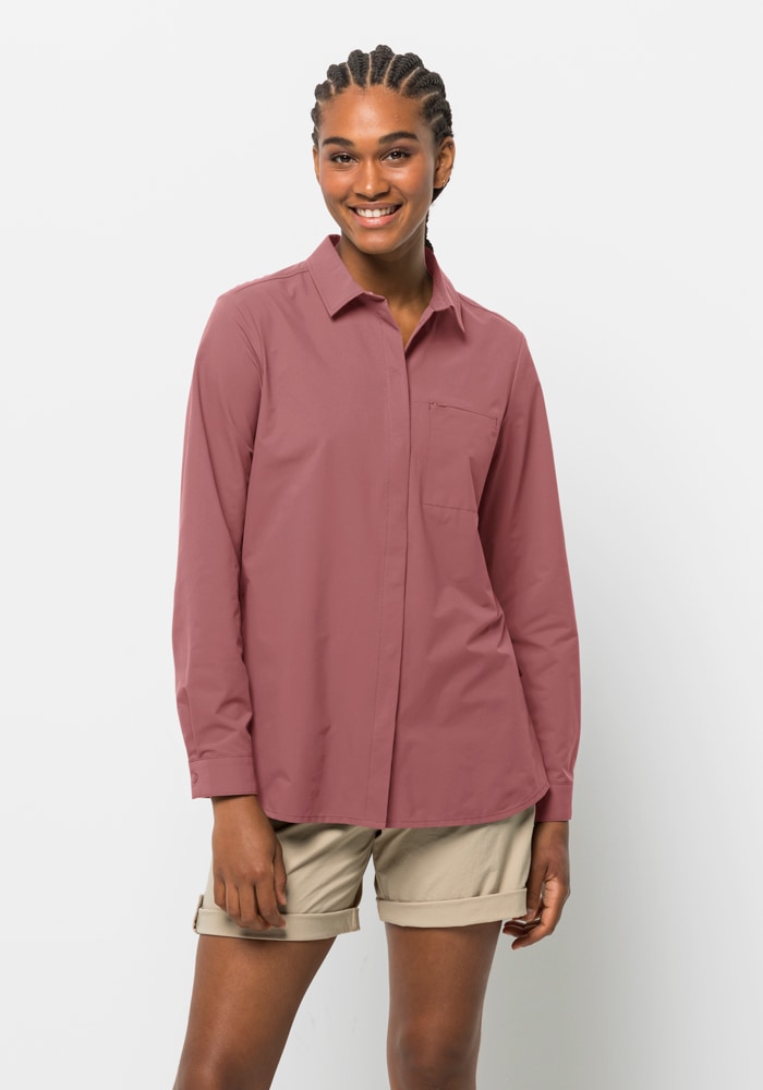 Jack Wolfskin Outdoorbluse »LIGHT WANDER LS SHIRT W« von Jack Wolfskin