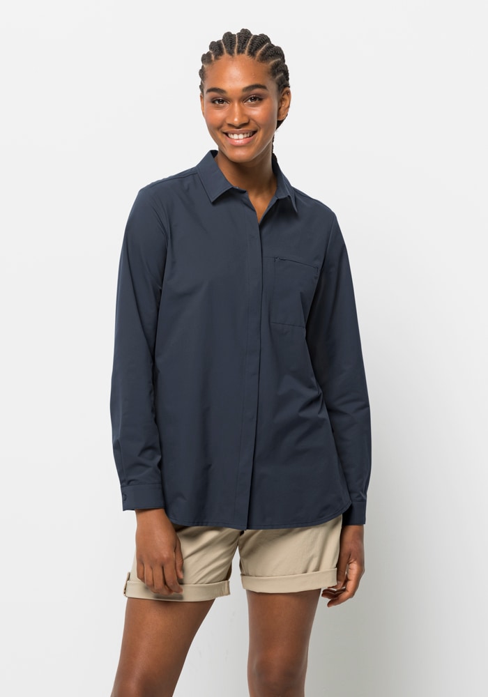 Jack Wolfskin Outdoorbluse »LIGHT WANDER LS SHIRT W« von Jack Wolfskin