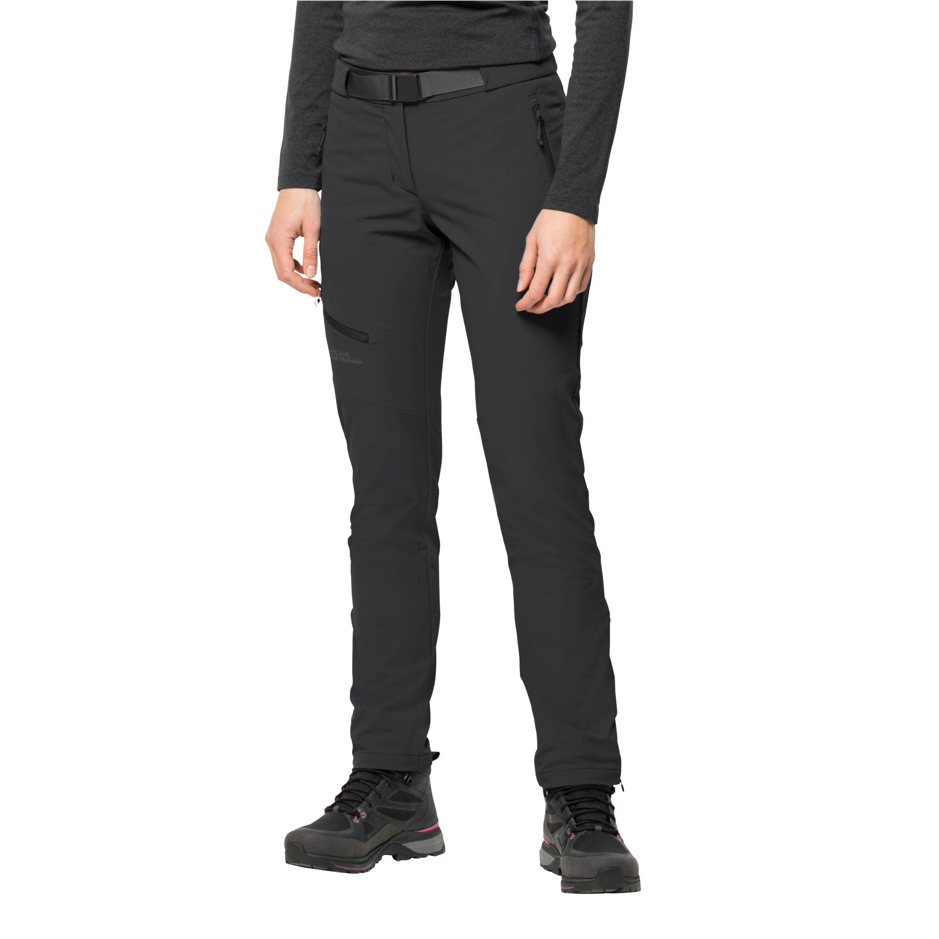 Jack Wolfskin Outdoorhose »HOLDSTEIG PANTS W«, hoch atmungsaktive, robuste und elastische Softshellhose Jack Wolfskin Outdoorhose »HOLDSTEIG PANTS W«, hoch atmungsaktive, robuste und elastische Softshellhose von Jack Wolfskin