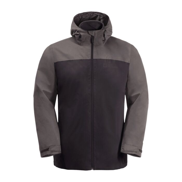 Jack Wolfskin Outdoorjacke 3 in 1 JKT M, schwarz, XL von Jack Wolfskin