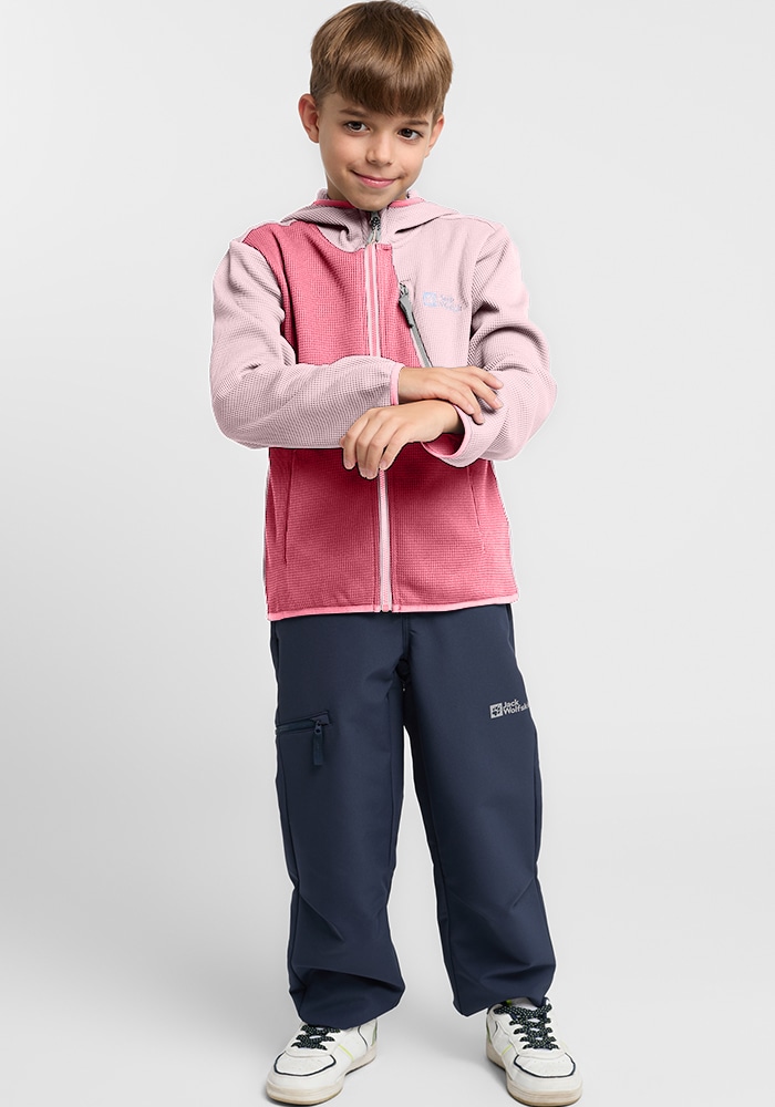 Jack Wolfskin Softshelljacke »ACTAMIC GRID MIDLAYER K«, mit Kapuze von Jack Wolfskin