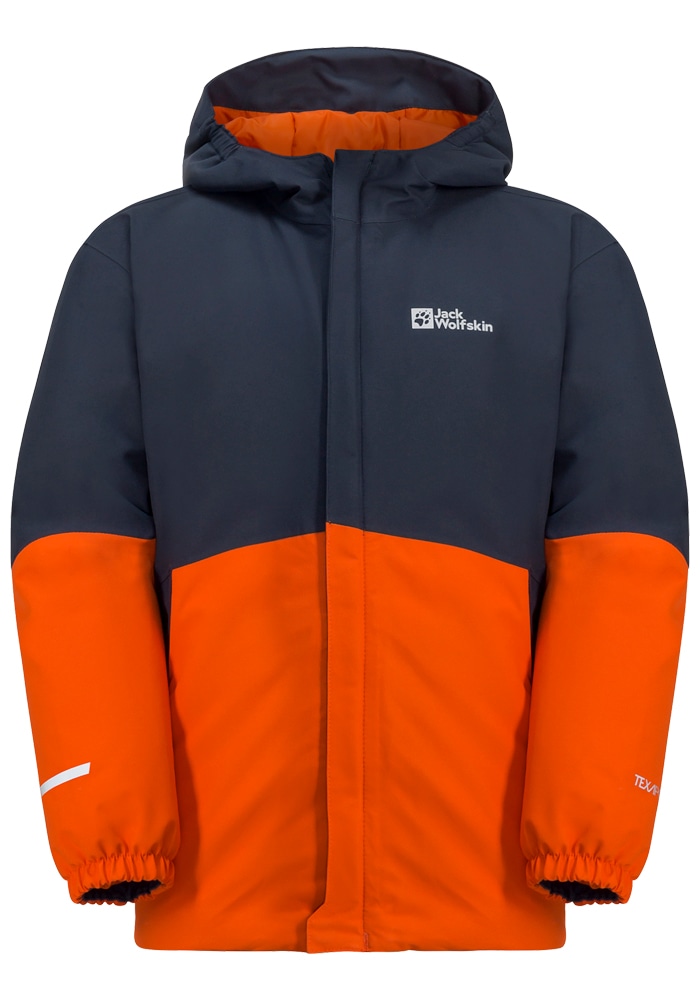 Jack Wolfskin Outdoorjacke »BLOCKY JACKET K«, mit Kapuze von Jack Wolfskin