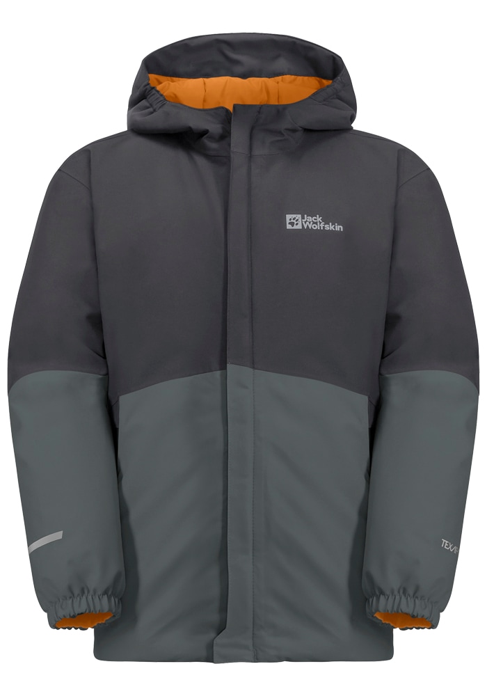 Jack Wolfskin Outdoorjacke »BLOCKY JACKET K«, mit Kapuze von Jack Wolfskin