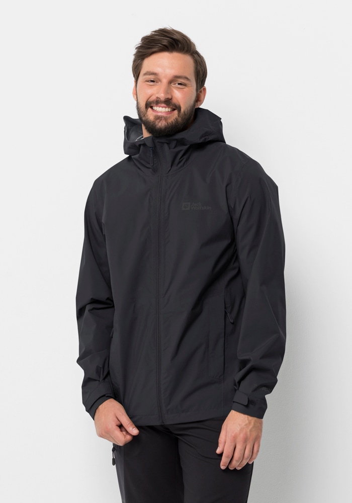 Jack Wolfskin Outdoorjacke »ELSBERG 2.5L JKT M«, mit Kapuze von Jack Wolfskin