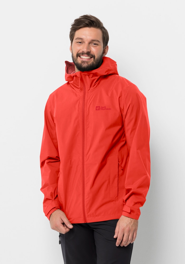 Jack Wolfskin Outdoorjacke »ELSBERG 2.5L JKT M«, mit Kapuze von Jack Wolfskin