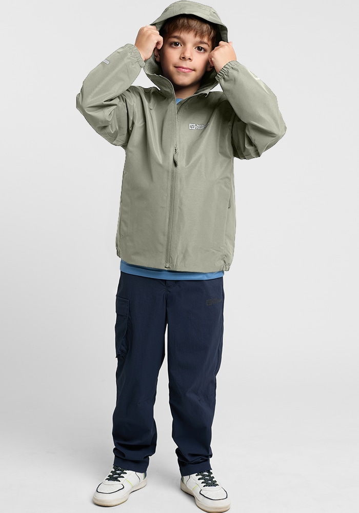 Jack Wolfskin Outdoorjacke »FLAZE JACKET K«, mit Kapuze von Jack Wolfskin