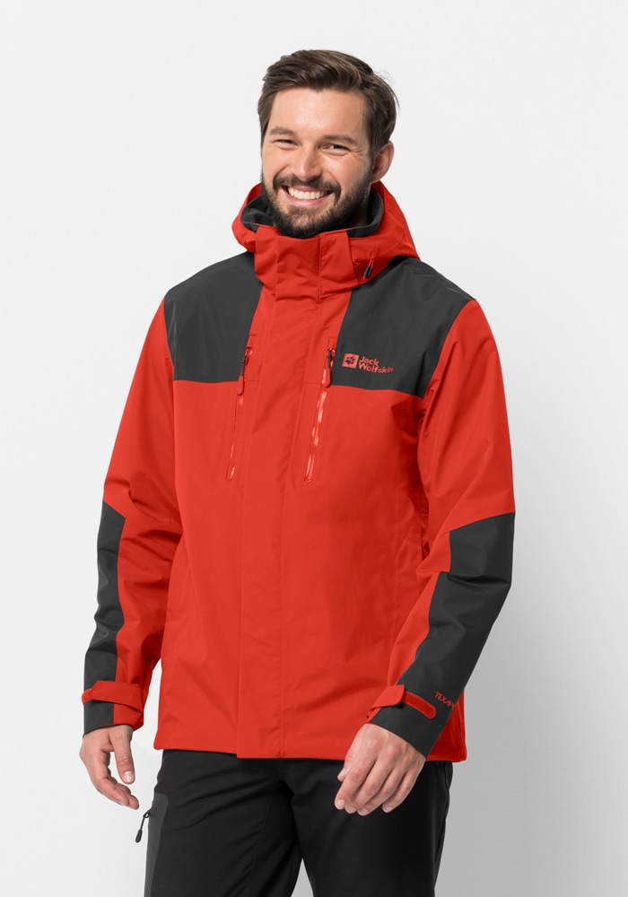 Jack Wolfskin Outdoorjacke »JASPER JKT MEN«, mit Kapuze von Jack Wolfskin