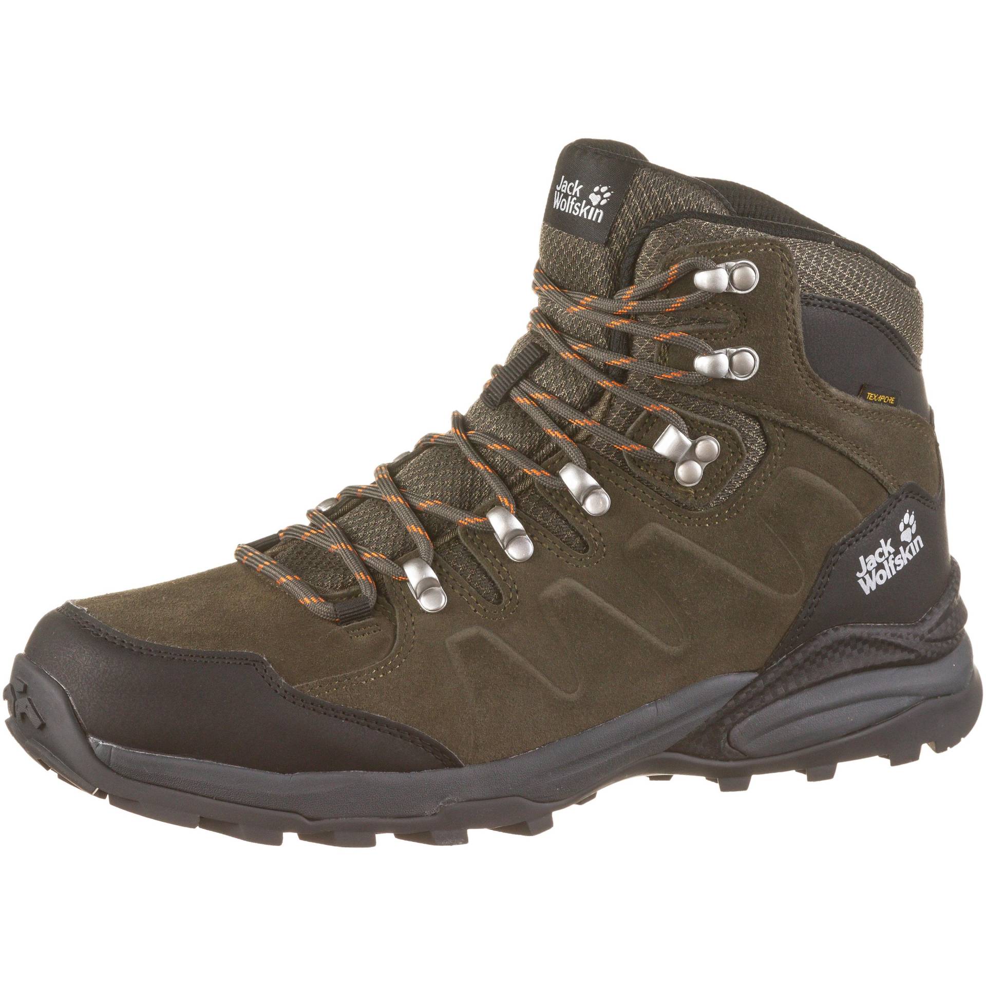 Jack Wolfskin REFUGIO TEXAPORE MID Wanderschuhe Herren von Jack Wolfskin