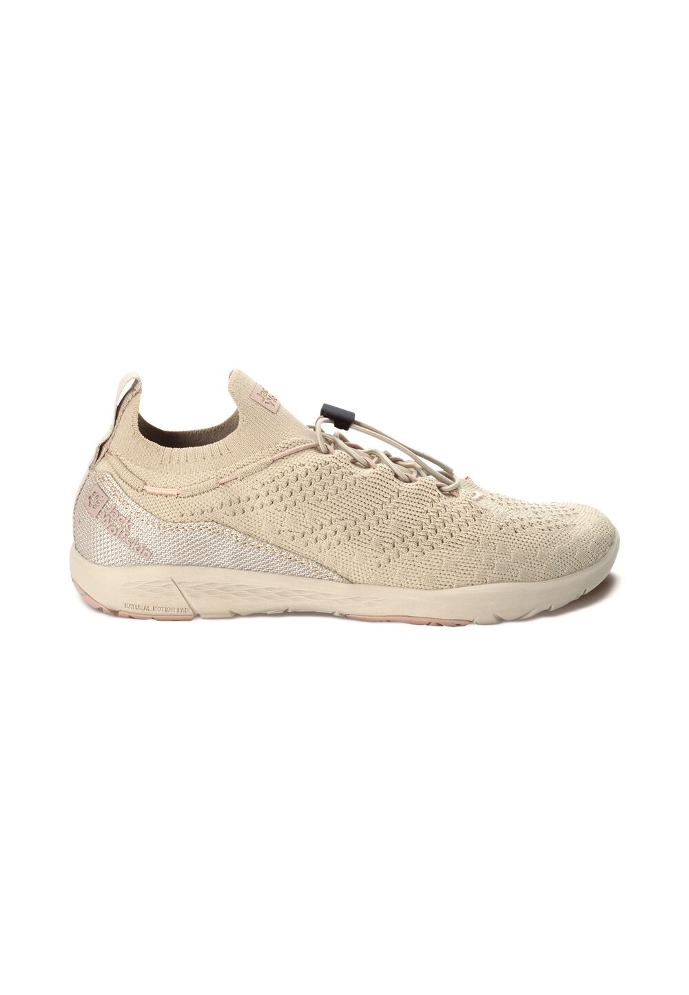 Jack Wolfskin Regenerations-Schuhe Damen Spirit Knit Low Women 37 grau light sand von Jack Wolfskin