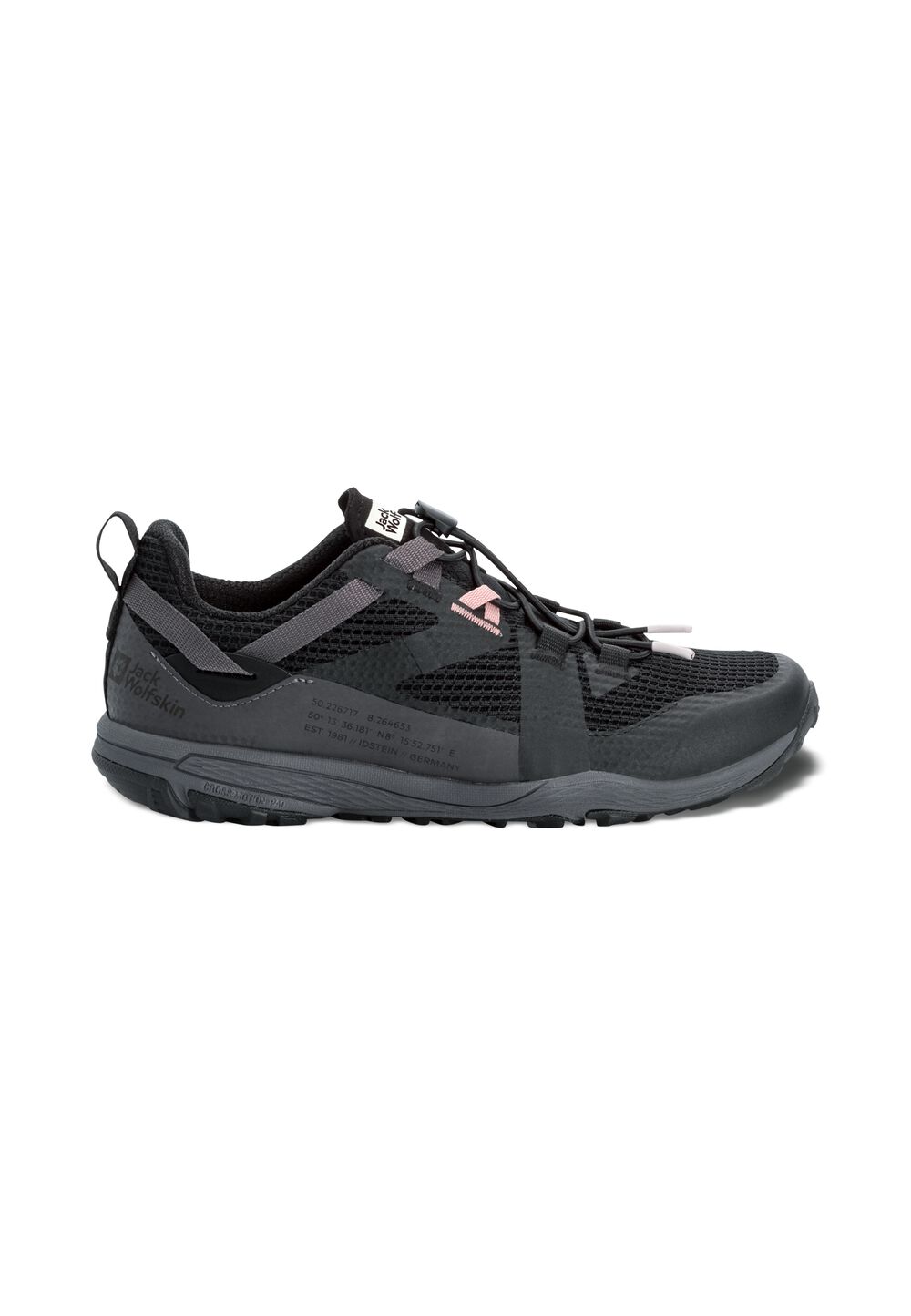 Jack Wolfskin Regenerations-Schuhe Damen Spirit Low Women 36 schwarz black von Jack Wolfskin