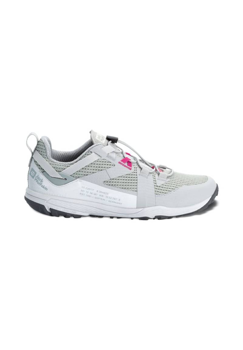 Jack Wolfskin Regenerations-Schuhe Damen Spirit Low Women 37 grau silver grey von Jack Wolfskin