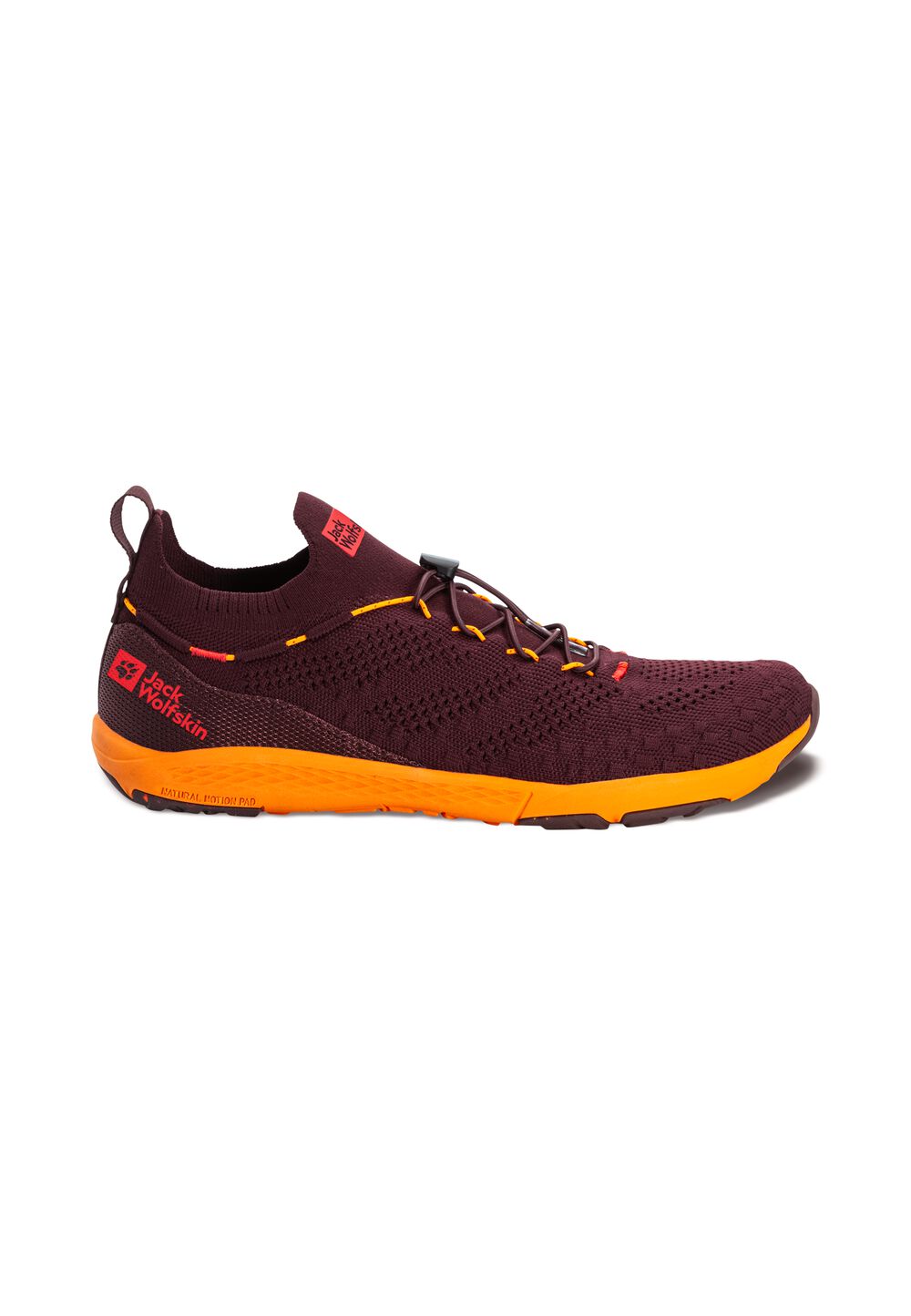 Jack Wolfskin Regenerations-Schuhe Herren Spirit Knit Low Men 42 atacama red atacama red von Jack Wolfskin