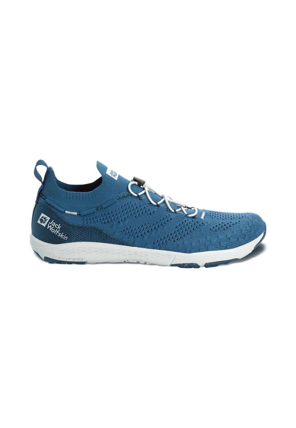 Jack Wolfskin Regenerations-Schuhe Herren Spirit Knit Low Men 45.5 dark sea dark sea von Jack Wolfskin