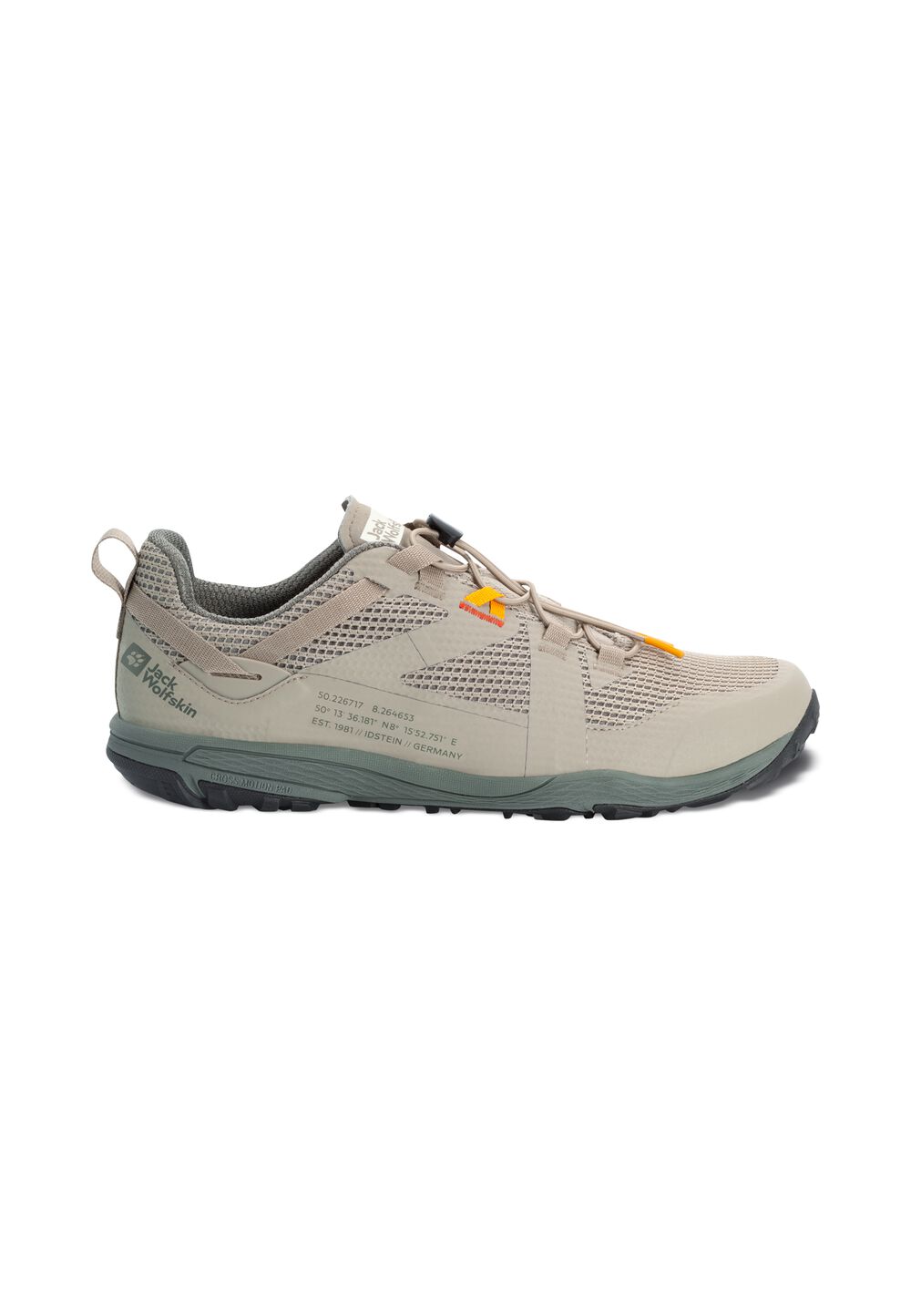 Jack Wolfskin Regenerations-Schuhe Herren Spirit Low Men 42.5 misty green misty green von Jack Wolfskin