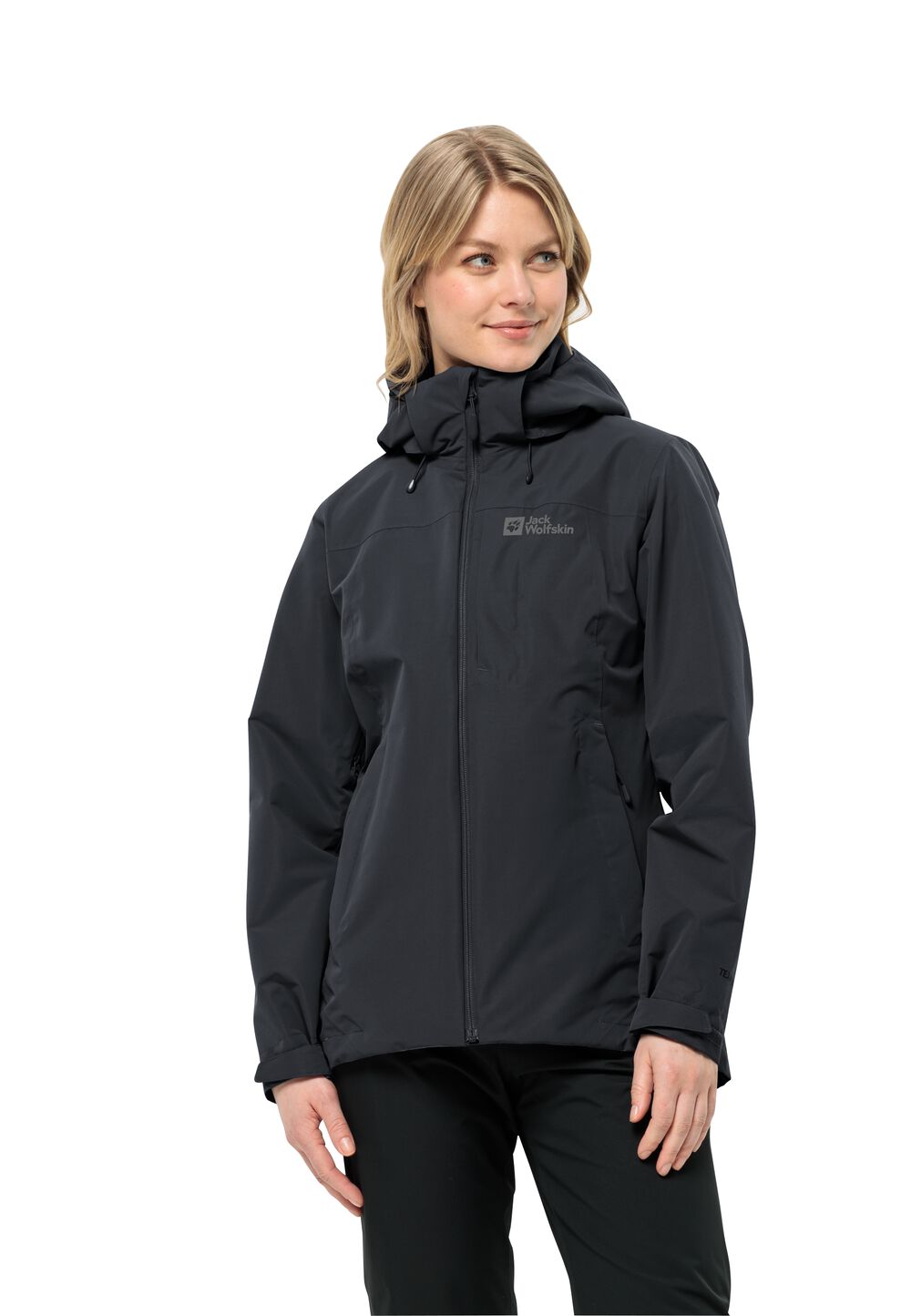 Jack Wolfskin Regenjacke Damen Fernblick 2L Jacket Women S schwarz black von Jack Wolfskin