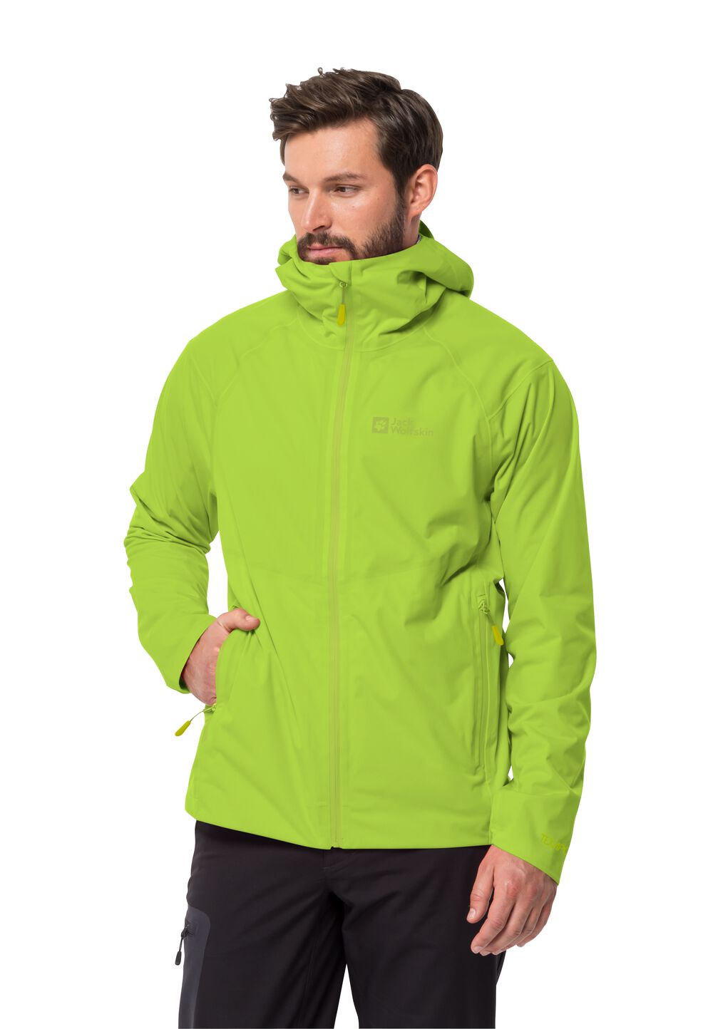 Jack Wolfskin Regenjacke Herren Emberberg 3L Jacket Men S fresh green fresh green von Jack Wolfskin