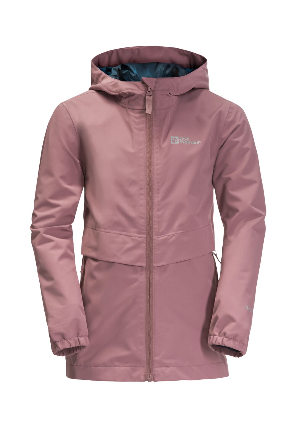 Jack Wolfskin Regenjacke Kinder Malima Jacket Girls 164 ash mauve ash mauve von Jack Wolfskin