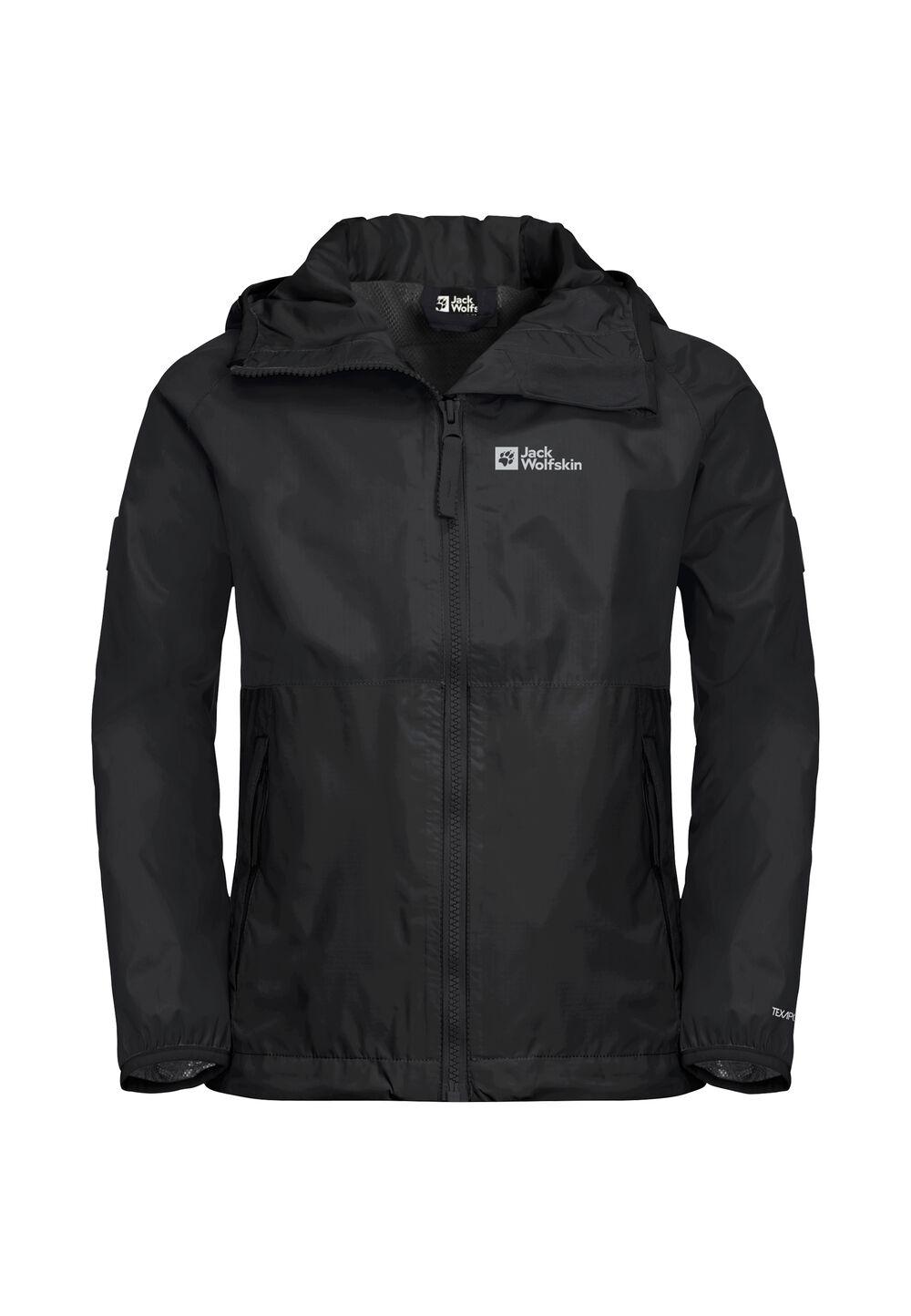 Jack Wolfskin Regenjacke Kinder Rainy Days Jacket Kids 116 schwarz black von Jack Wolfskin