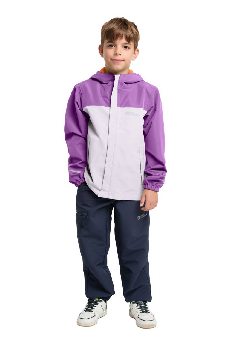 Jack Wolfskin Regenjacke Kinder Tucan Jacket Kids 140 pale lavendar Pale Lavendar von Jack Wolfskin
