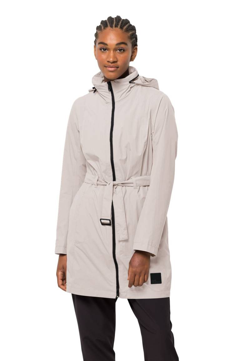 Jack Wolfskin Regenmantel Damen Norden Port Coat Women M sea shell sea shell von Jack Wolfskin