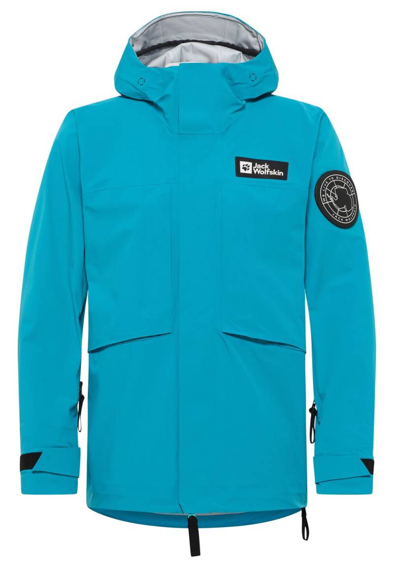 Jack Wolfskin Robuste Regenjacke Expdn 3L Jacket S everest blue everest blue von Jack Wolfskin