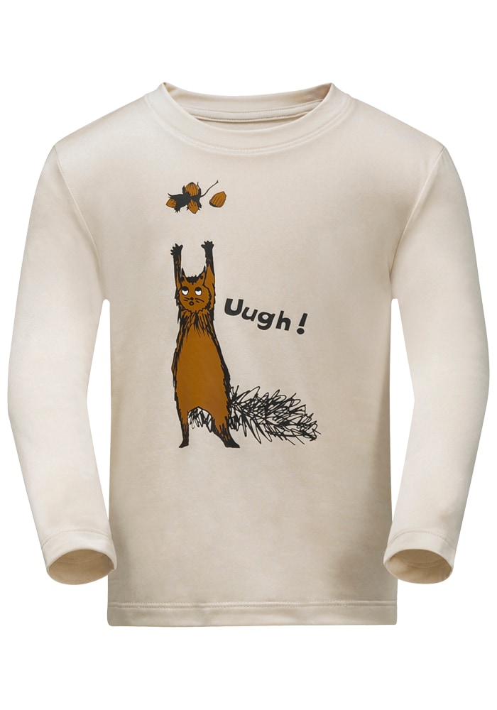 Jack Wolfskin Rundhalspullover »GLEELY LONGSLEEVE K« von Jack Wolfskin