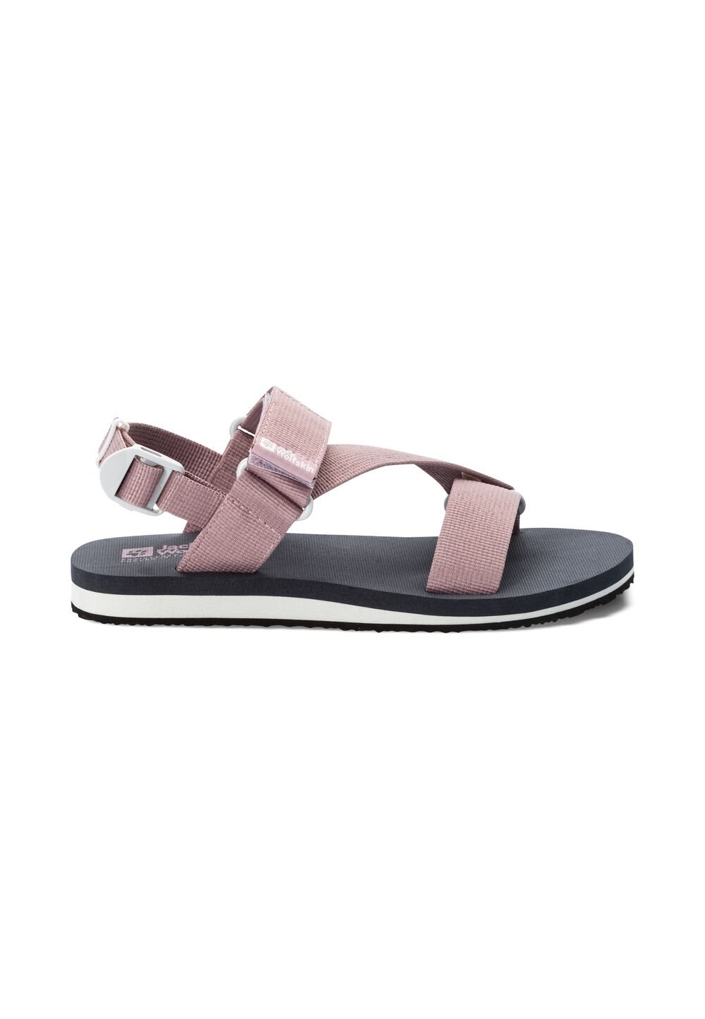 Jack Wolfskin Sandale Damen Urban Entdeckung Belts Sandal Women 35.5 quail quail von Jack Wolfskin