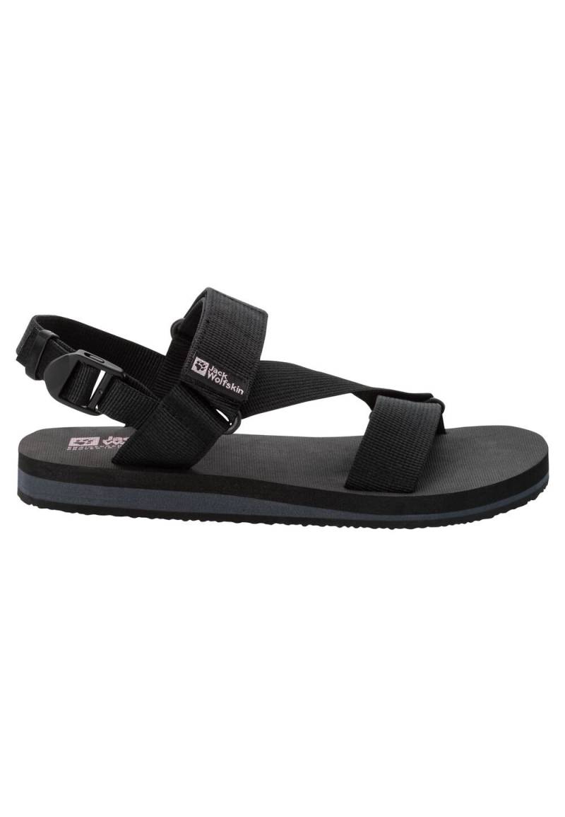 Jack Wolfskin Sandale Damen Urban Entdeckung Belts Sandal Women 35.5 schwarz black von Jack Wolfskin