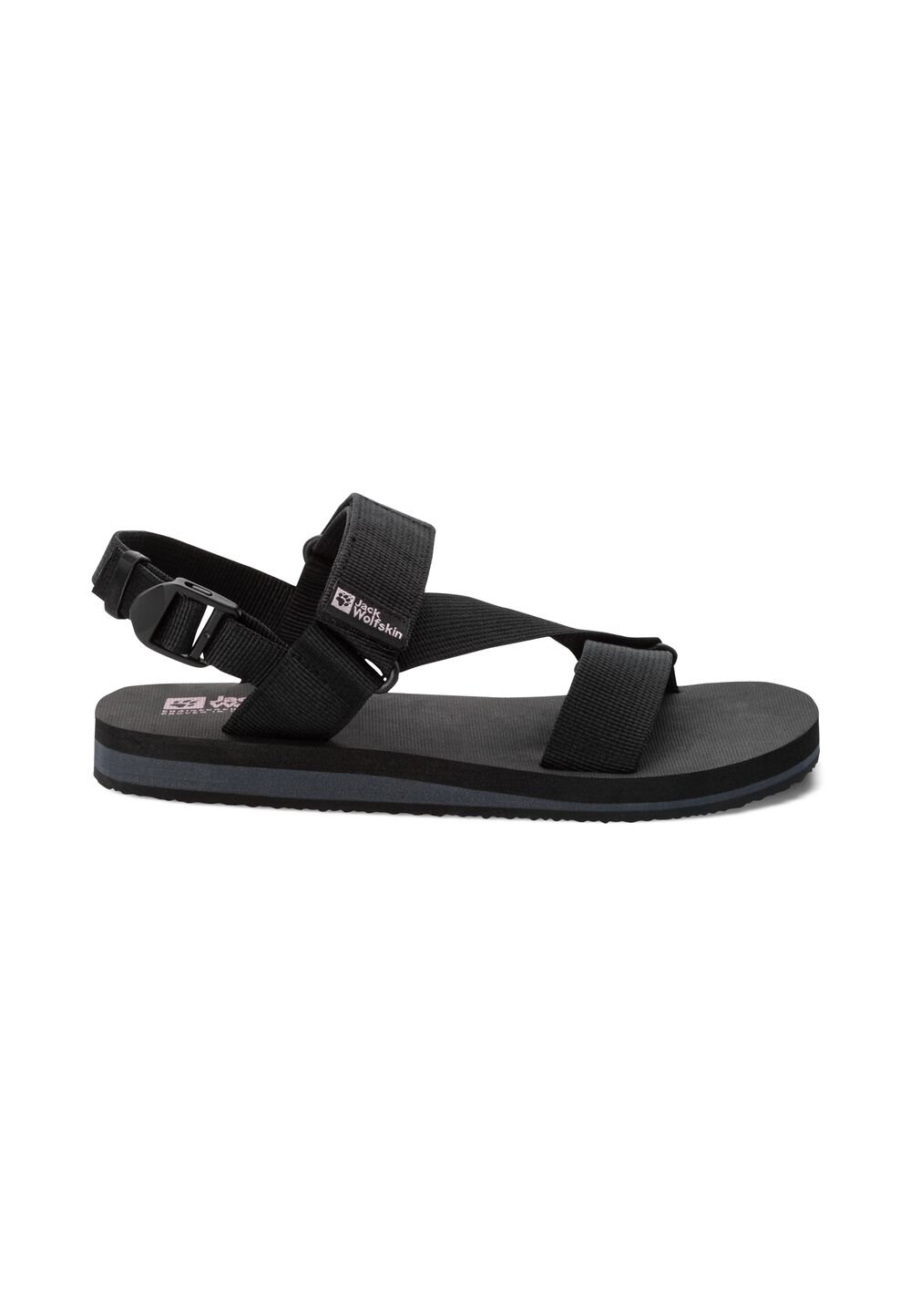 Jack Wolfskin Sandale Damen Urban Entdeckung Belts Sandal Women 42.5 schwarz black von Jack Wolfskin