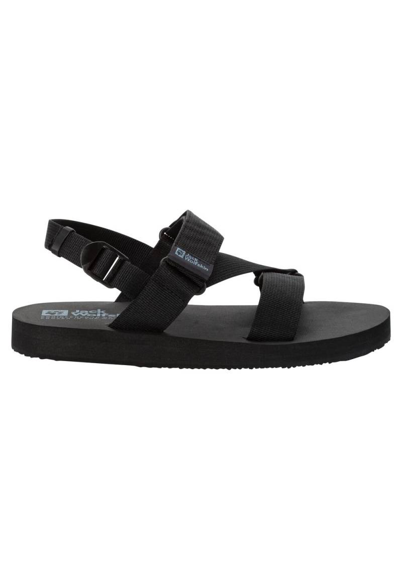 Jack Wolfskin Sandale Herren Urban Entdeckung Belts Sandal Men 42.5 black black von Jack Wolfskin