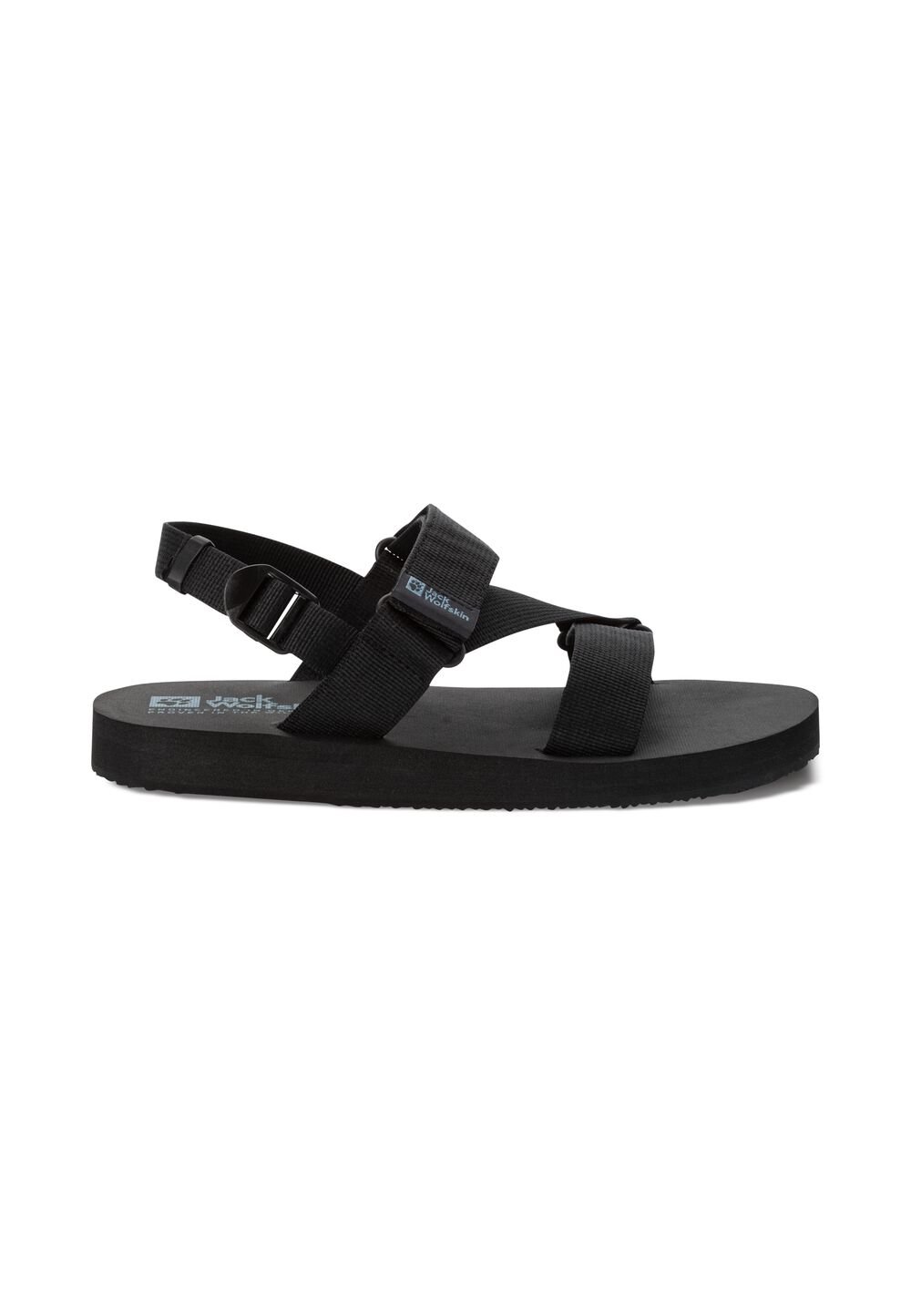 Jack Wolfskin Sandale Herren Urban Entdeckung Belts Sandal Men 43 schwarz black von Jack Wolfskin