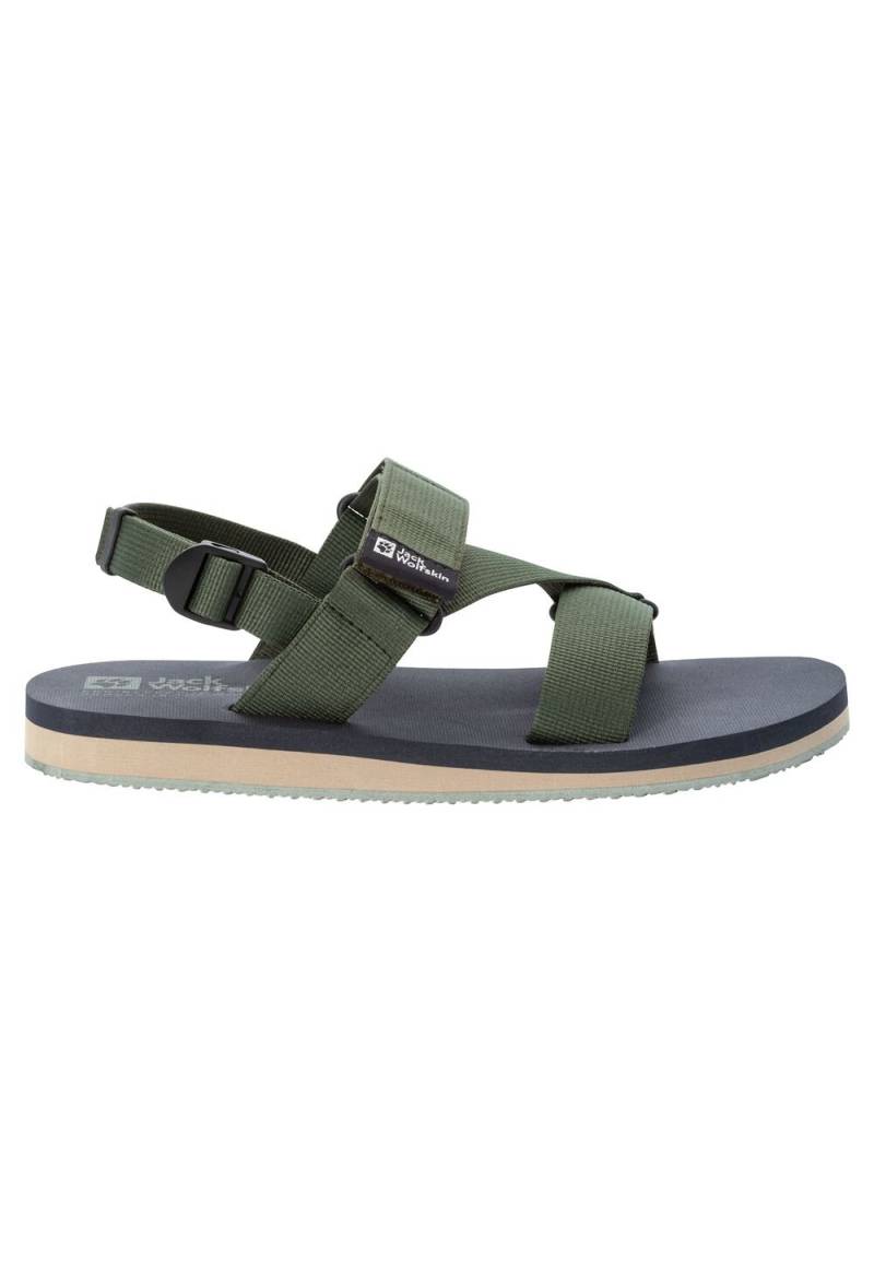 Jack Wolfskin Sandale Herren Urban Entdeckung Belts Sandal Men 44.5 thyme green Thyme Green von Jack Wolfskin
