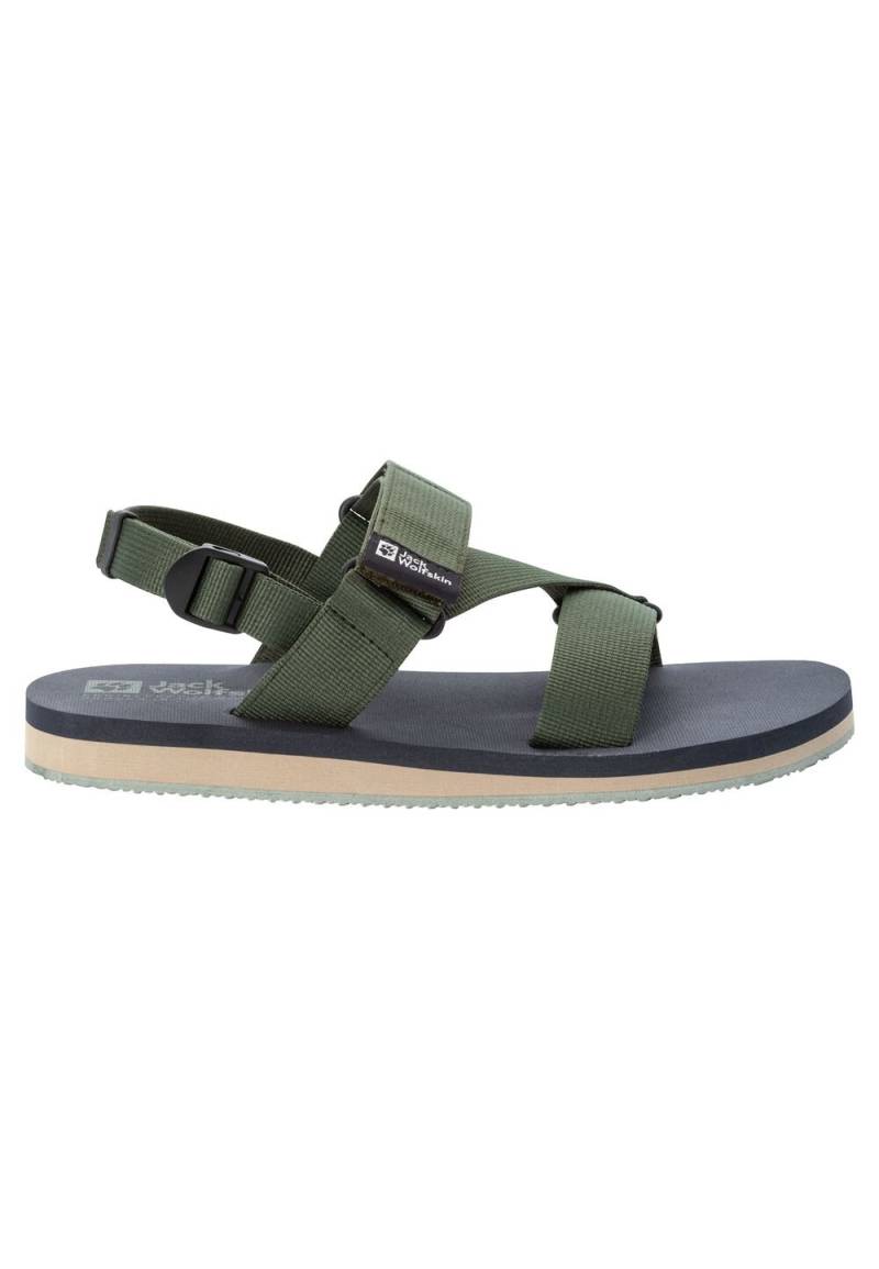 Jack Wolfskin Sandale Herren Urban Entdeckung Belts Sandal Men 45 thyme green thyme green von Jack Wolfskin