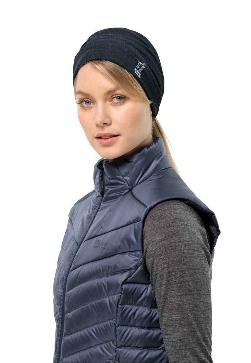 Jack Wolfskin Schlauchschal Basic Neckgaiter one size blau night blue von Jack Wolfskin