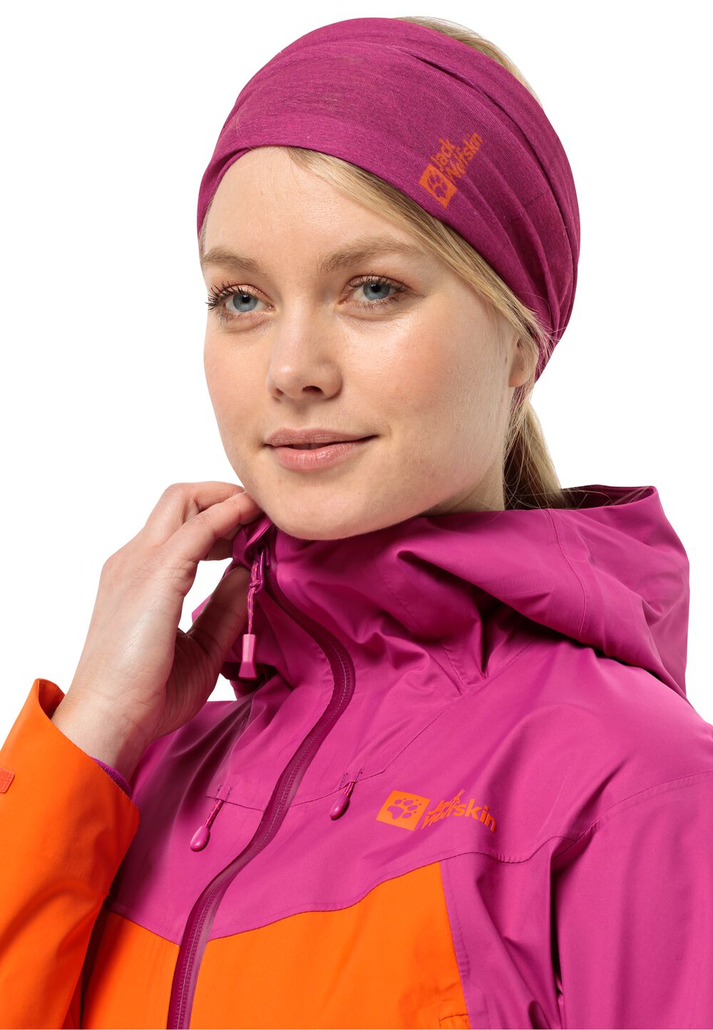 Jack Wolfskin Schlauchschal Basic Neckgaiter one size new magenta new magenta von Jack Wolfskin