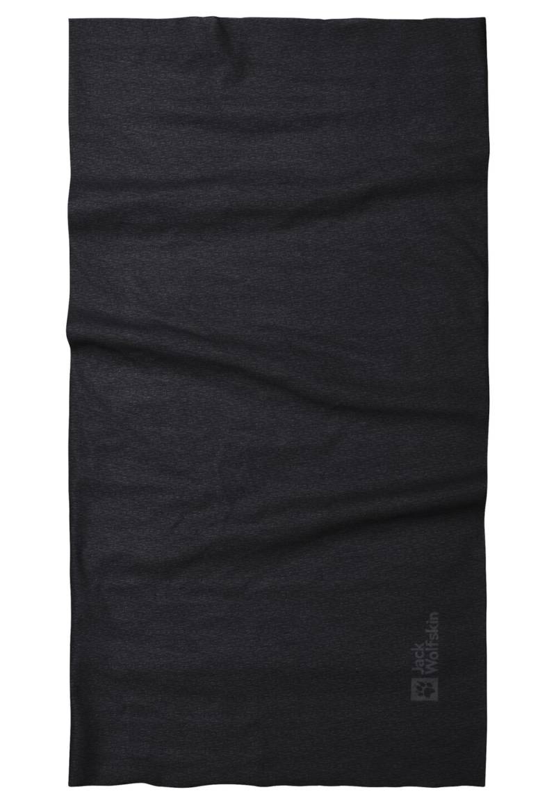 Jack Wolfskin Schlauchschal Basic Neckgaiter One Size black black von Jack Wolfskin