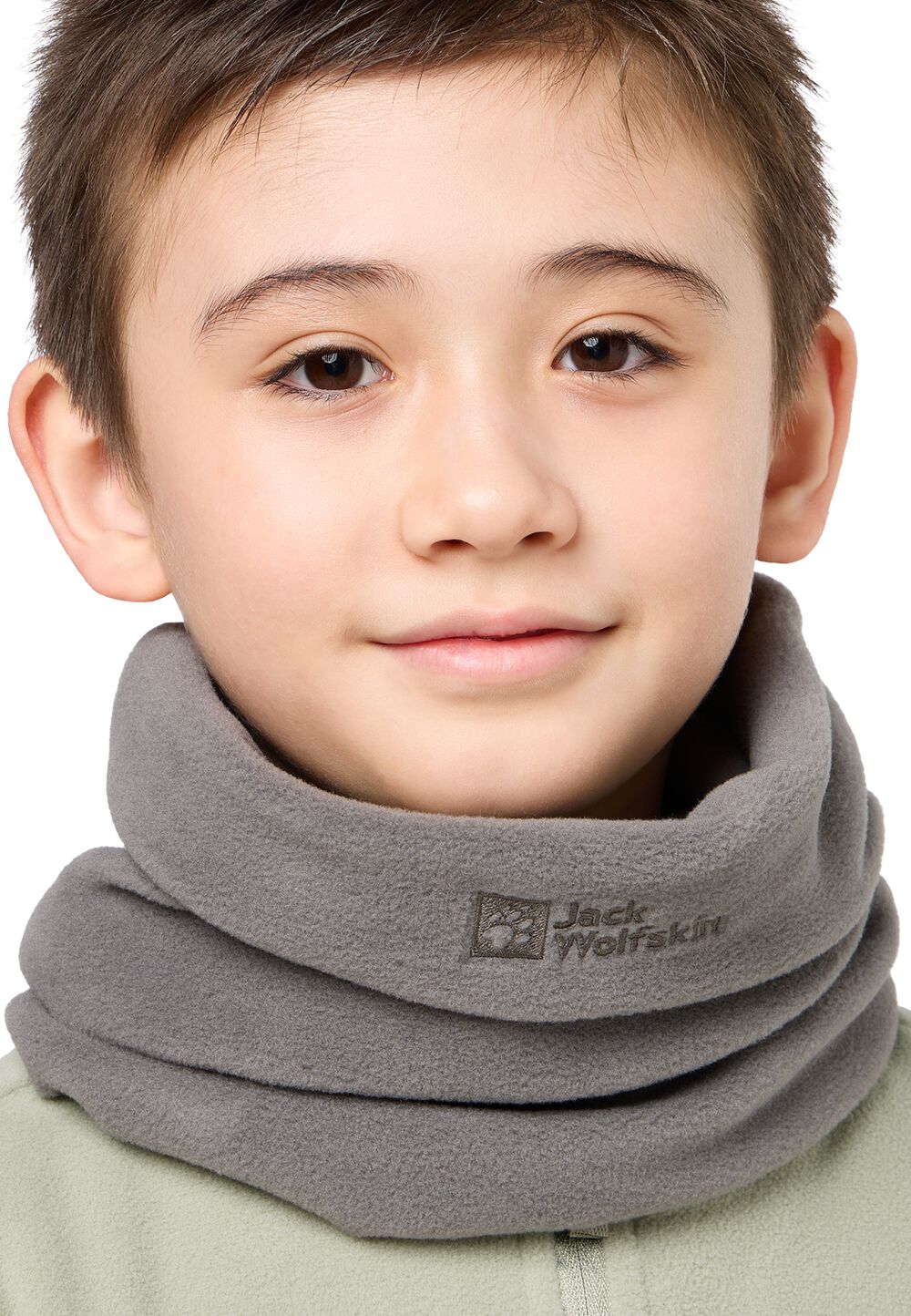 Jack Wolfskin Schlauchschal Kinder Real Stuff Loop Kids One Size slate slate von Jack Wolfskin