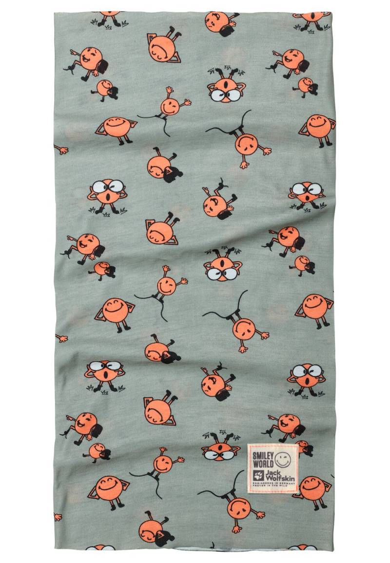 Jack Wolfskin Schlauchschal Kleinkinder Smileyworld Neckgaiter Kids One Size icon mint leaf Icon Mint Leaf von Jack Wolfskin