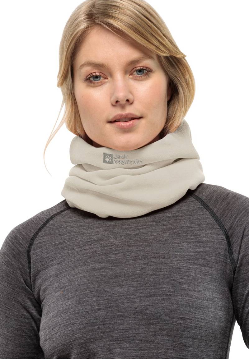 Jack Wolfskin Schlauchschal aus Fleece Real Stuff Loop One Size seal seal von Jack Wolfskin