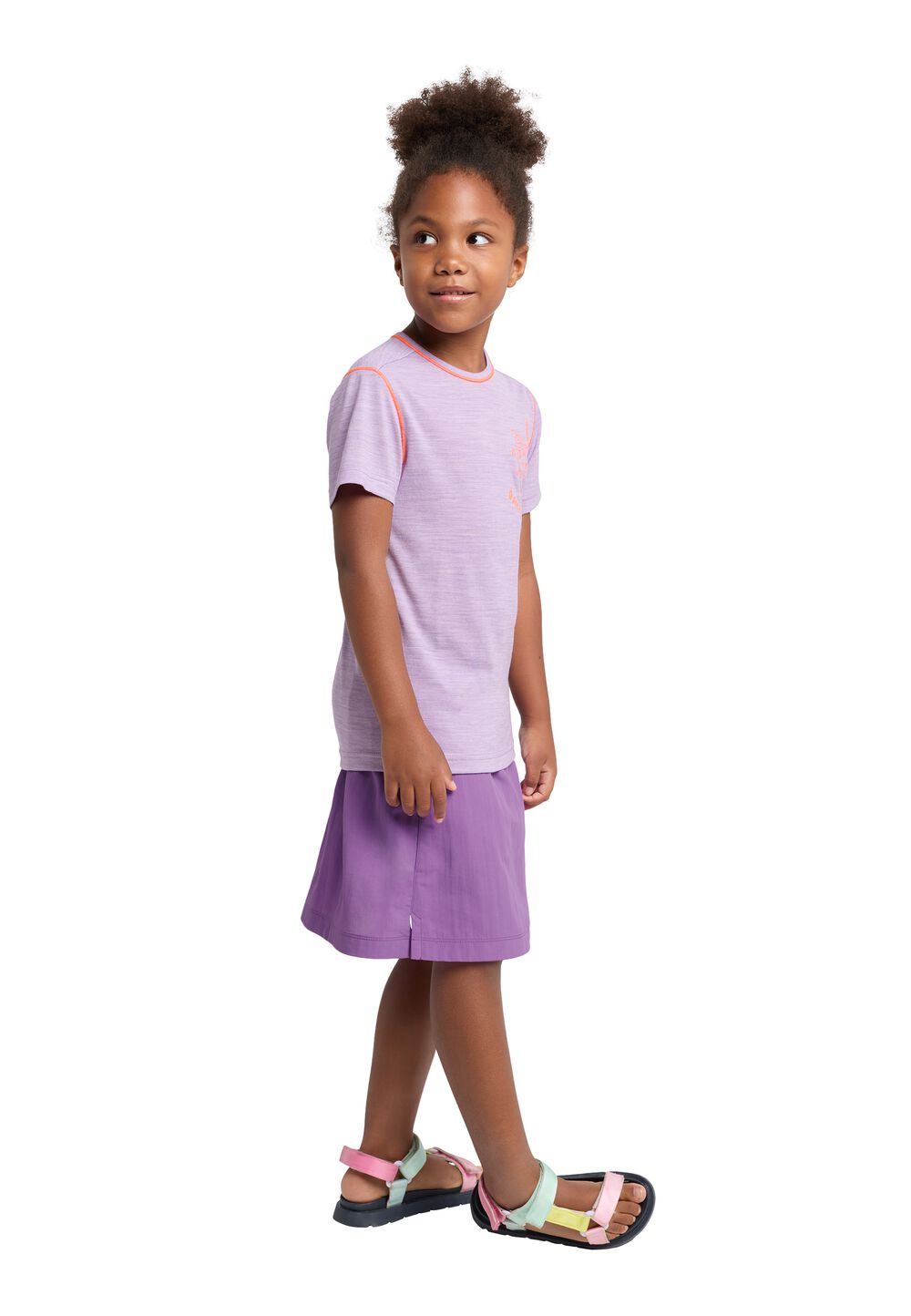 Jack Wolfskin Skort Mädchen Sun Skort Girls 116 sea rose sea rose von Jack Wolfskin