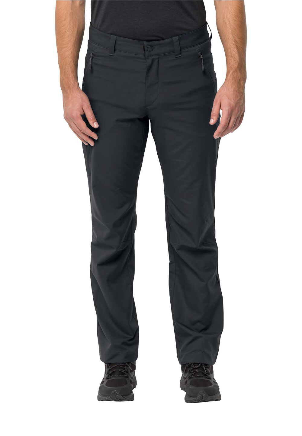 Jack Wolfskin Softshell-Wanderhose Herren Active Track Pant Men 50 phantom phantom von Jack Wolfskin