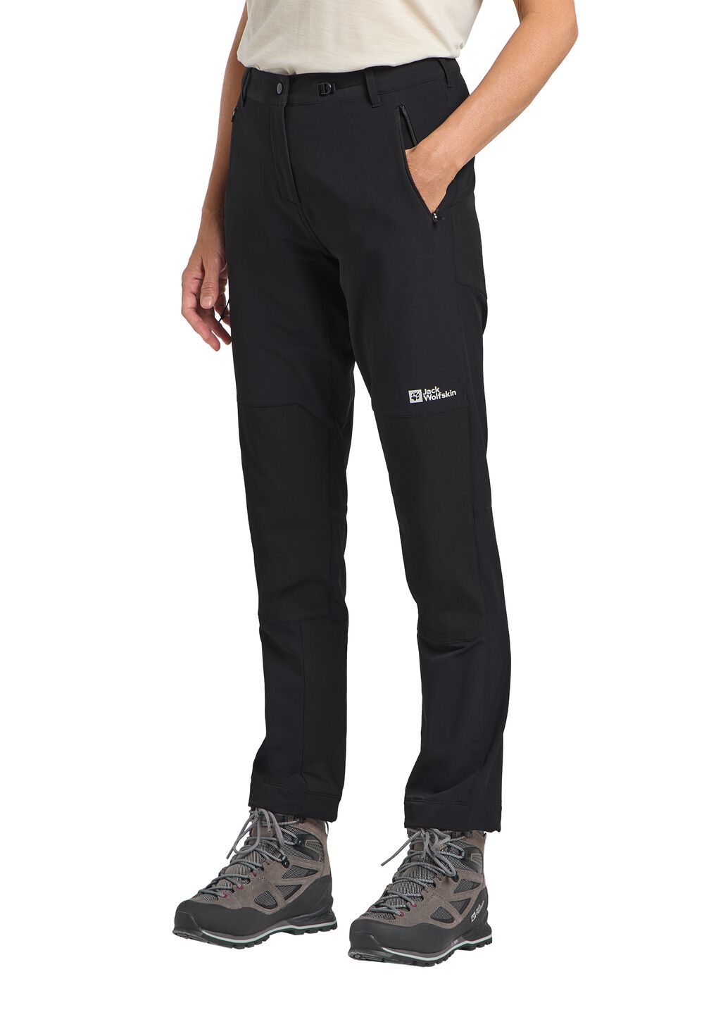 Jack Wolfskin Softshellhose Damen Andur Pants Women 34 black black Jack Wolfskin Softshellhose Damen Andur Pants Women 34 black black von Jack Wolfskin