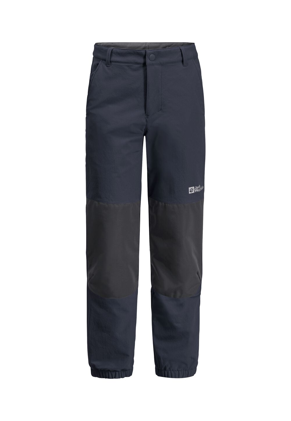 Jack Wolfskin Softshellhose Kinder Rascal Winter Pants Kids 128 blau night blue von Jack Wolfskin