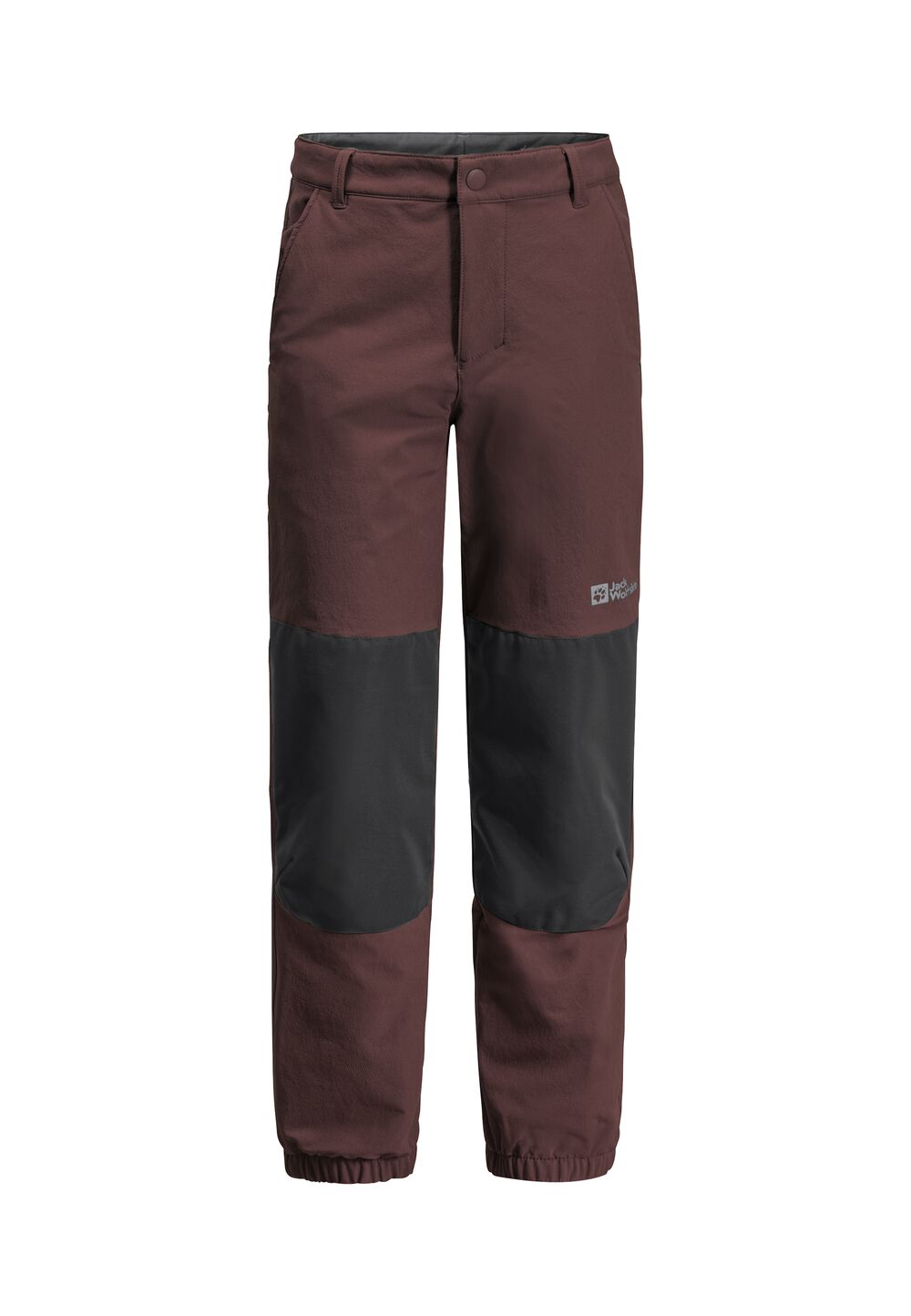 Jack Wolfskin Softshellhose Kinder Rascal Winter Pants Kids 128 boysenberry boysenberry von Jack Wolfskin