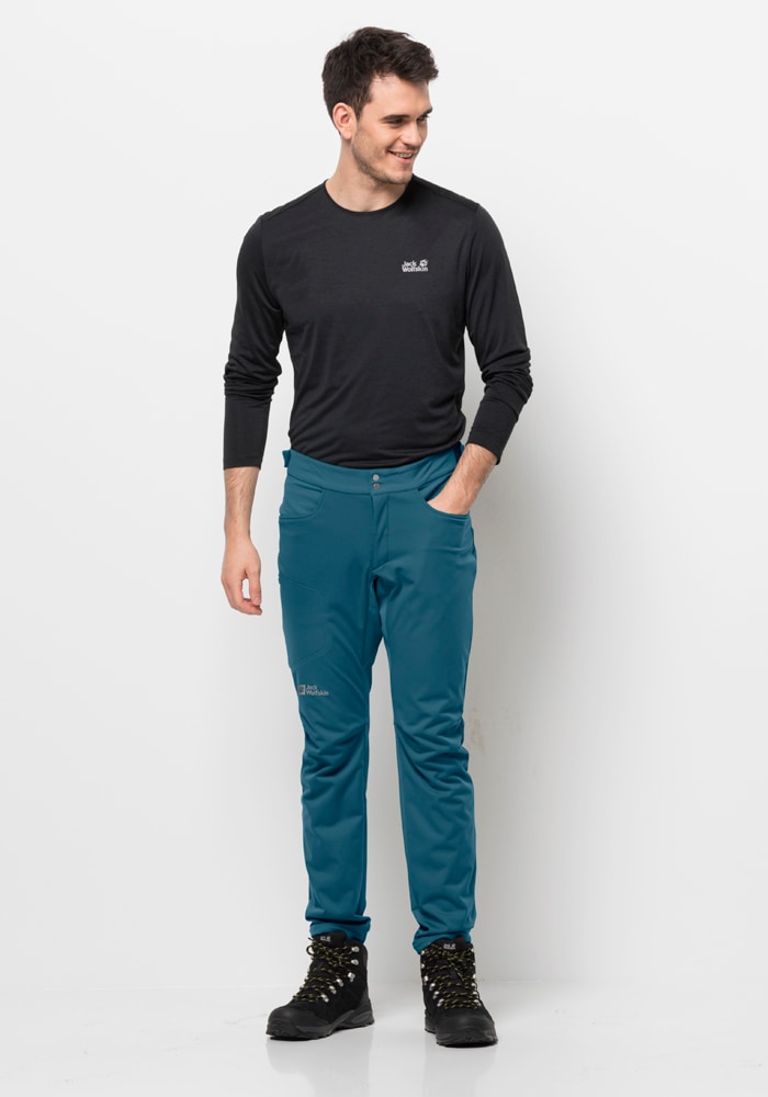 Jack Wolfskin Softshellhose »MOROBBIA PANTS M« von Jack Wolfskin