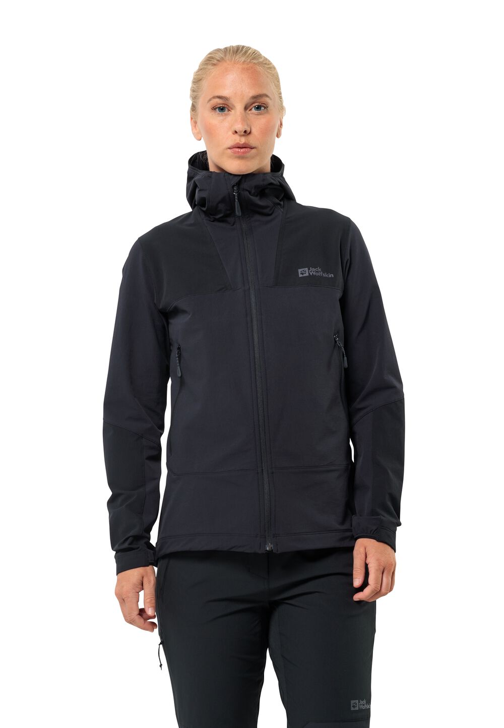 Jack Wolfskin Softshelljacke Damen Andur Jacket Women M schwarz black von Jack Wolfskin