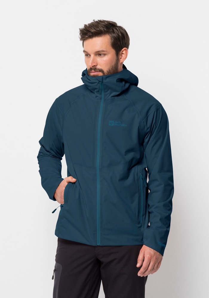 Jack Wolfskin Softshelljacke »EMBERBERG 3L JKT M«, mit Kapuze von Jack Wolfskin